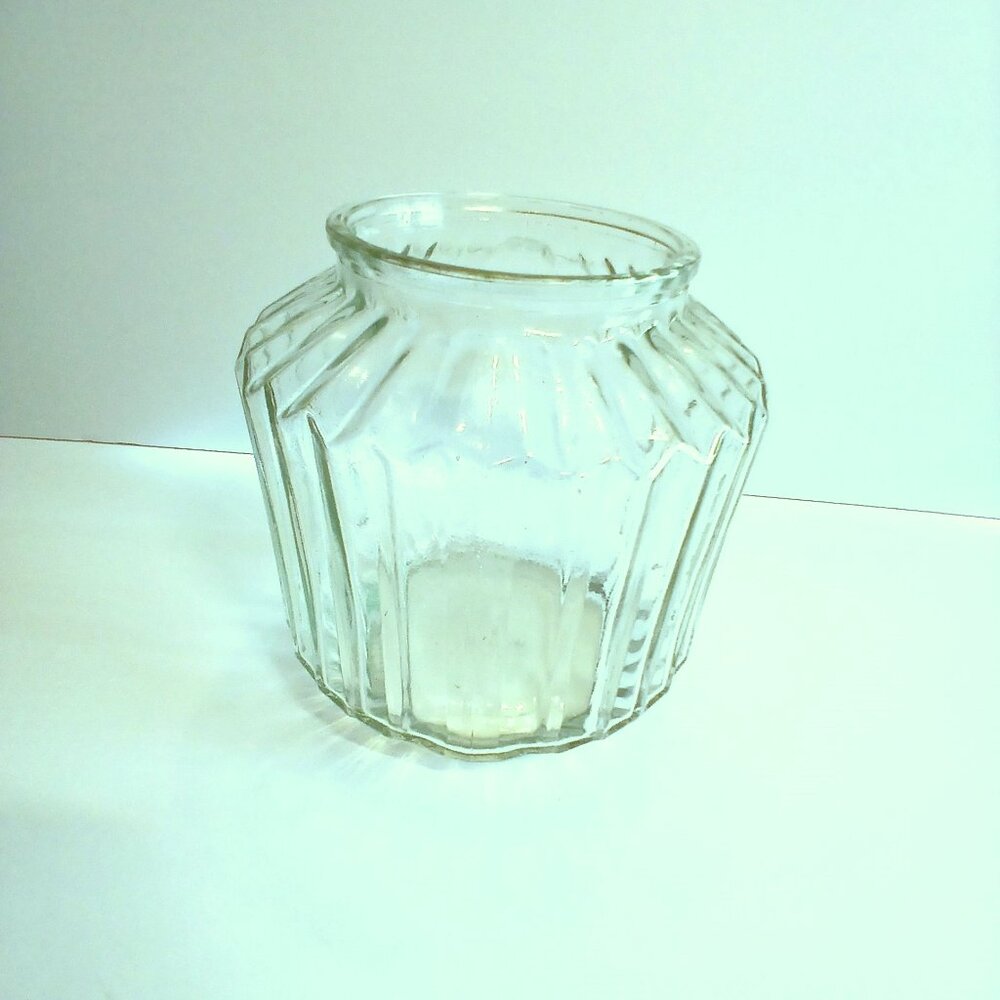 KAI GLASS RIBBED VASE - Picture 2 of 6